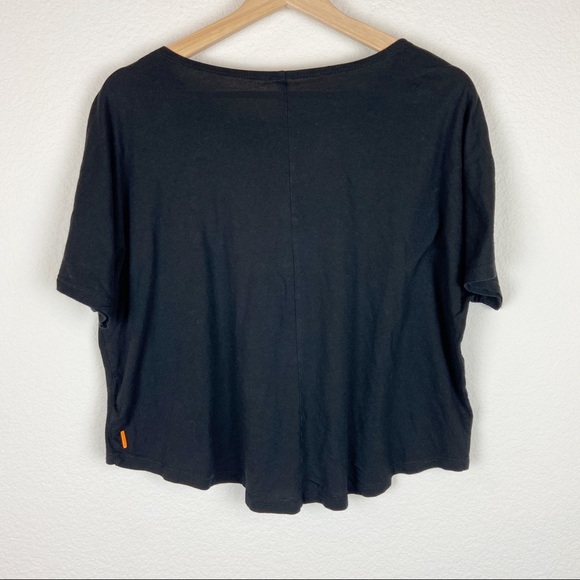 LUCY Activewear Oversized Crop T Shirt Small - Picture 2 of 4